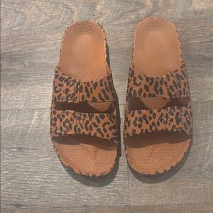 Freedom Moses Leopard Print Women's Sandals